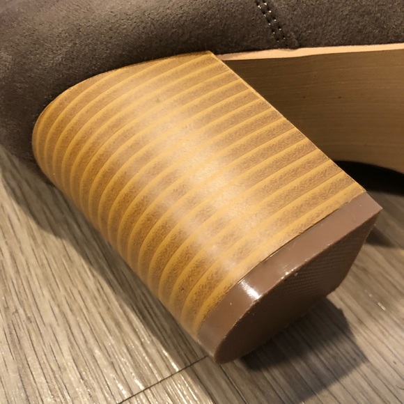 Journee Collection Over The Knee Heeled Boots Wide Calf Vegan Leather Size 10WC - Picture 14 of 16